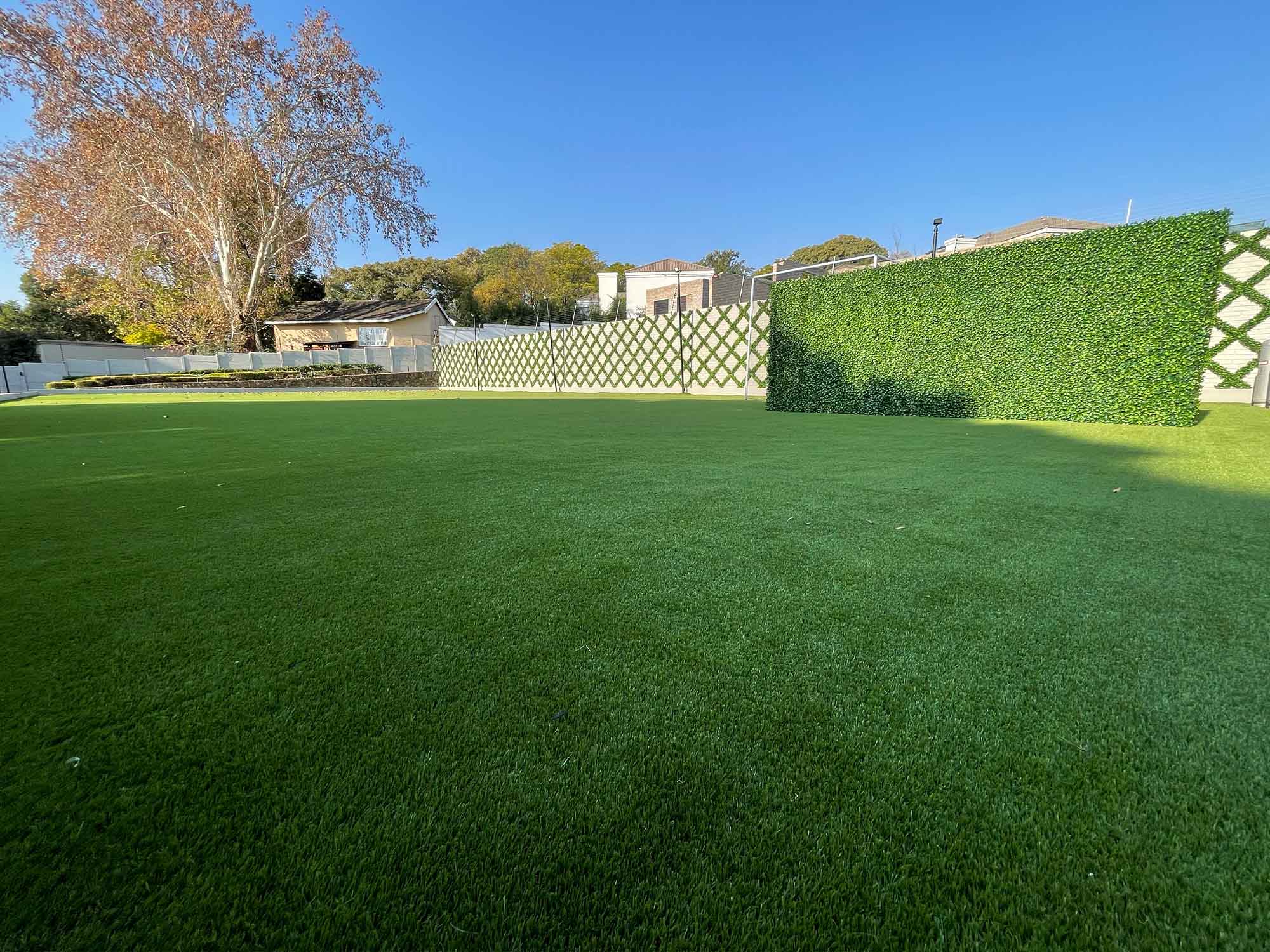 Artificial grass installation 1