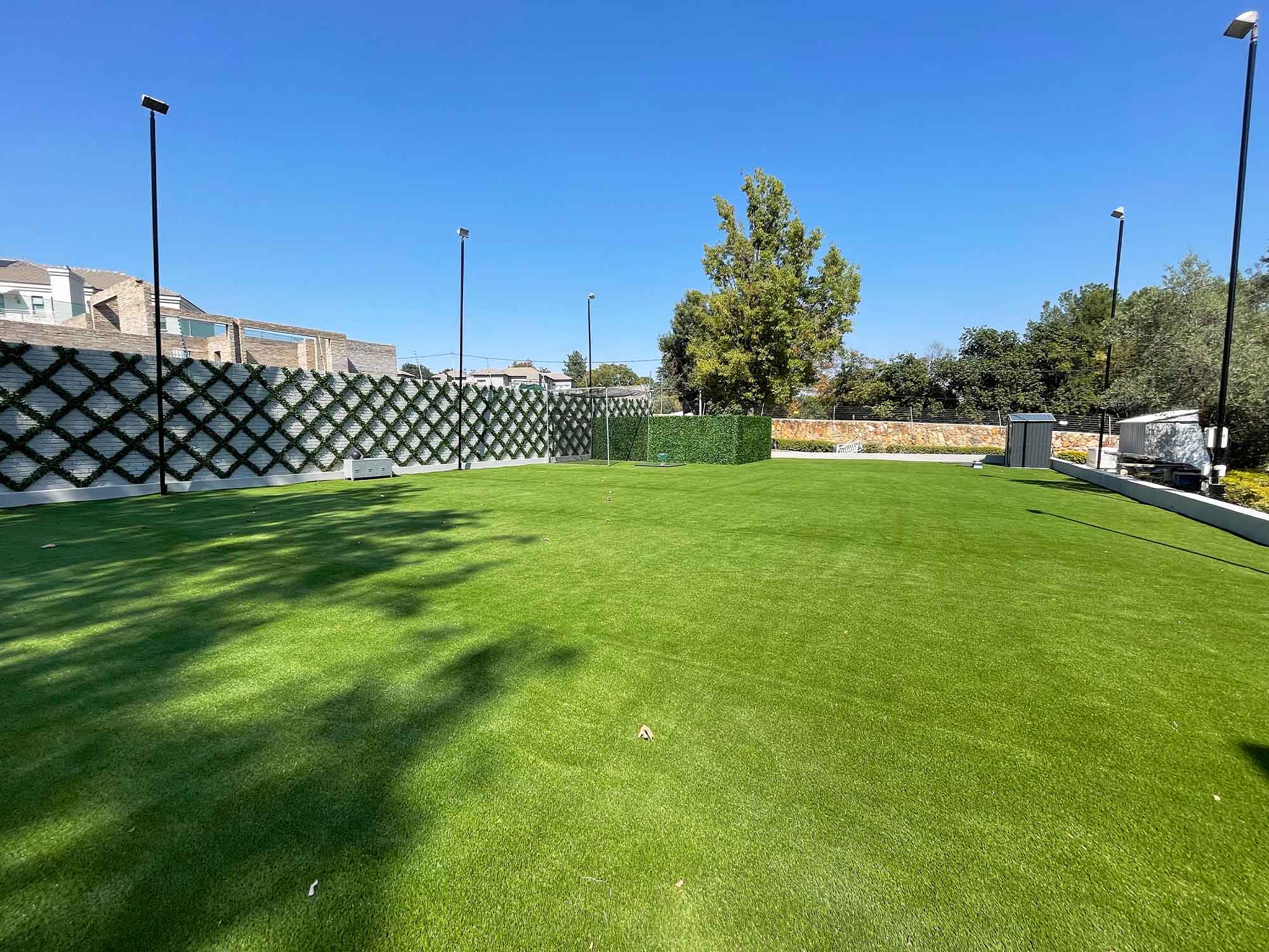 Artificial grass installation 3